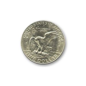 Foto Eisenhower Dollar (Single Coin Ungimmicked) - Trick