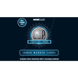 Foto E.S.P. Jumbo Testing Cards (Gimmicks and Online Instructions) by Vernet Magic - Trick