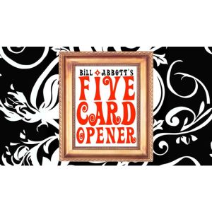 Foto The Five Card Opener by Bill Abbott