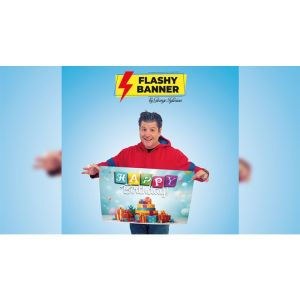 Foto FLASHY BANNER (HAPPY BIRTHDAY) by George Iglesias & Twister Magic - Trick