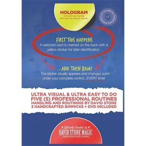 Foto Hologram Blue (Gimmick and Online Instructions) by David Stone - Trick (VT)
