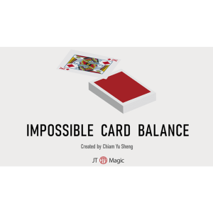 Foto Impossible Card Balance (Red) by Chiam Yu Sheng and JT