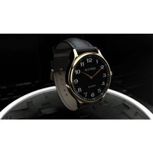 Foto Infinity Watch V3 - Gold Case Black Dial / PEN Version (Gimmick and Online Instructions) by Bluether Magic - Trick