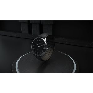 Foto Infinity Watch V3 - Silver Case Black Dial / STD Version (Gimmick and Online Instructions) by Bluether Magic - Trick (VT)