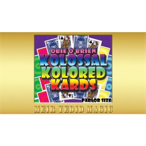 Foto Obie O Brien Kolossal Kolor Cards Parlor Size (Gimmicks and Online Instructions) - Trick