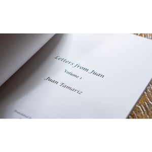 Foto Letters from Juan Volume 1 by Juan Tamariz - Book