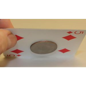 Foto Magnetic Cards (2 pack/Blue) by Chazpro Magic. - Trick