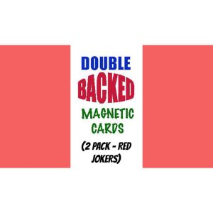 Foto Magnetic Cards (2 pack/Red Jokers) by Chazpro Magic. - Trick