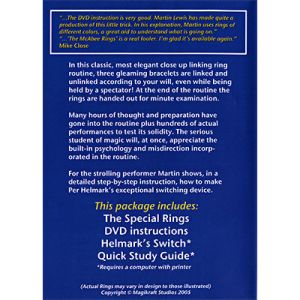 Foto McAbee Rings (Gold Rings and DVD) by Martin Lewis - Trick