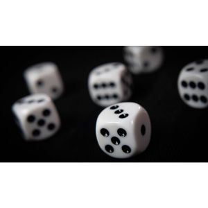 Foto NON GIMMICKED DICE 6 PACK/WHITE by Tony Anverdi - Trick