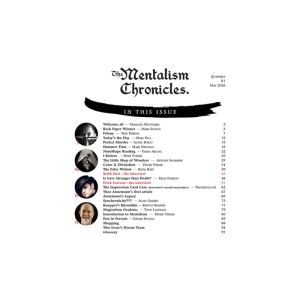Foto The Mentalism Chronicles Vol. 1