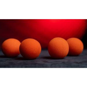 Foto Magic Sponge Balls 4PK ORANGE 1.5  by Murphy s Magic