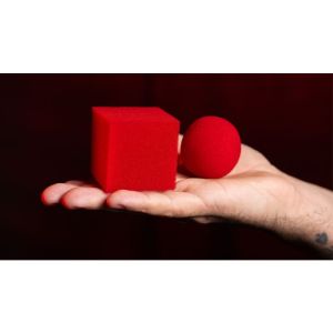 Foto Magic Sponge Ball to Square RED by Murphy's Magic