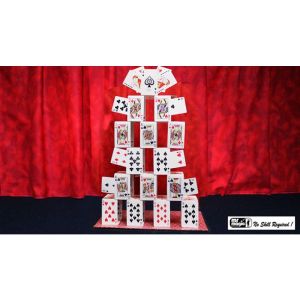 Foto Card Castle with Six Card Repeat by Mr. Magic - Trick