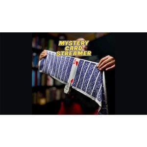 Foto Mystery Card Streamer (Blue 4 of Hearts) by PlayTime Magic DEFMA