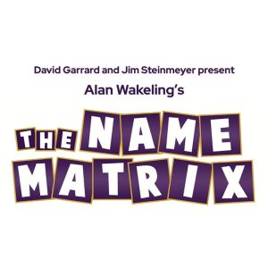 Foto David Garrard and Jim Steinmeyer Present: Alan Wakeling's Name Matrix