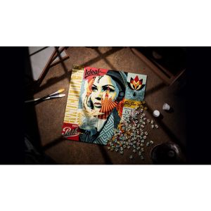 Foto OBEY Jigsaw Puzzle by theory11