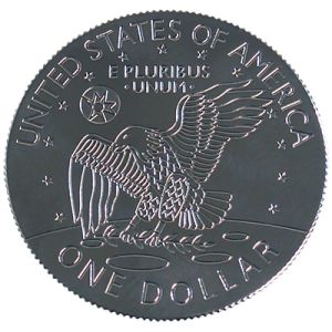 Foto Eisenhower Palming Coin (Dollar Sized)by You Want it We Got it - Trick