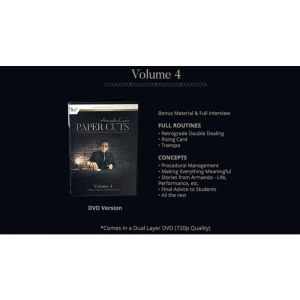 Foto Paper Cuts Secret Volume 4 by Armando Lucero - DVD