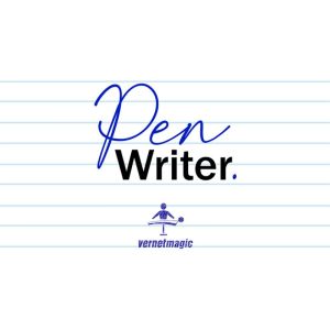 Foto PEN WRITER Blue (Gimmicks and Online Instructions) by Vernet Magic - Trick