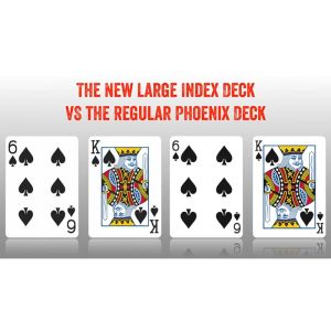 Foto Phoenix Deck Large Index (Blue) by Card-Shark