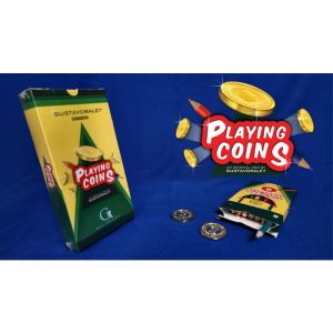 Foto PLAYING COINS (Gimmicks and Online Instructions) by Gustavo Raley - Trick (VT)