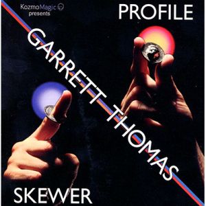 Foto Profile Skewer (DVD and Gimmick) by Garrett Thomas and Kozmomagic - DVD (VT)