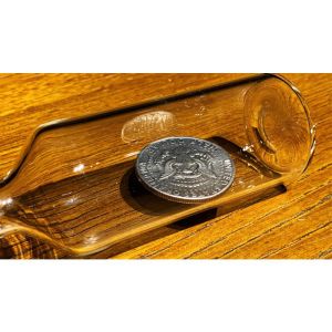 Foto REAL COIN IN BOTTLE (HALF) by Bacon Magic - Trick (VT)