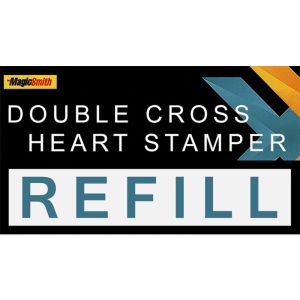 Foto Heart Stamper Part for Double Cross (Refill) by Magic Smith - Trick
