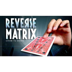 Foto REVERSE MATRIX BLUE (Gimmicks and Online Instructions) by Chiam Yu Sheng - Trick (VT)