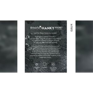 Foto Ringo Hanky Pocket (Black for BABU) by GRUM®