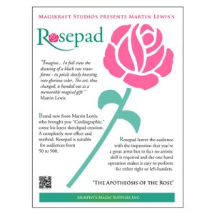 Foto The Rose Pad (complete kit) by Martin Lewis - Trick