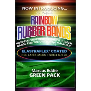 Foto Joe Rindfleisch's Rainbow Rubber Bands (Marcus Eddie - Green Pack  ) by Joe Rindfleisch - Trick (VT)