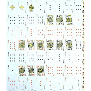 Foto Run Playing Cards: Bankroll Edition (Uncut Sheet)