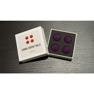 Foto Shining Crochet Balls (Dark Purple) by JT Magic