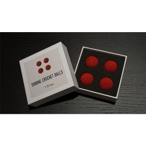 Foto Shining Crochet Balls (Red) by JT Magic