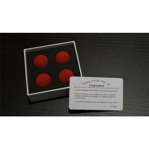 Foto Shining Crochet Balls (Red) by JT Magic