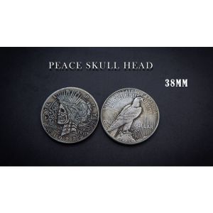 Foto PEACE SKULL HEAD COIN by Men Zi  Magic (VT)