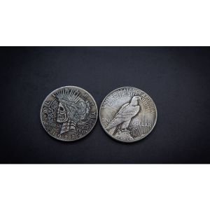 Foto PEACE SKULL HEAD COIN by Men Zi  Magic (VT)