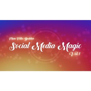 Foto Social Media Magic Volume 1 (DVD and Gimmicks) by Felix Bodden - DVD