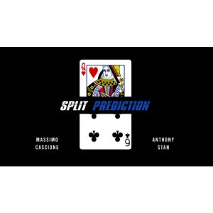 Foto Split Prediction Blue (Gimmicks and online instructions) by Massimo Cascione & Anthony Stan - Trick (VT)