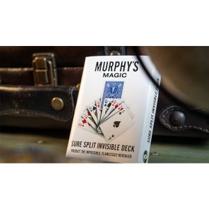 Foto SURE SPLIT Invisible Deck Bicycle (Blue) by Murphy's Magic