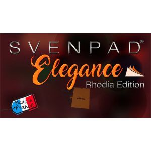Foto SvenPad® Elegance Rhodia® Edition (Single, Black Cover) - Trick (VT)