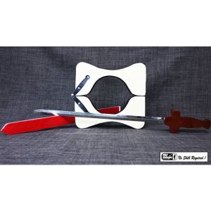 Foto Sword Thru Neck (2 pcs items) by Mr. Magic - Trick