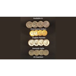 Foto Symphony Coins (US Quarter) Gimmicks and Online Instructions by RPR Magic Innovations - Trick