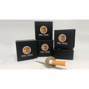 Foto Cigarette Thru Coin Two Sides 1 Euro by Tango - Trick (E0063)