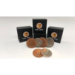 Foto Hopping Half with Expanded Shell Coins & English Penny D0059 by Tango - Trick