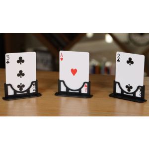 Foto Three Cards Monte Stand RED (Gimmicks and Online Instruction) by Jeki Yoo - Trick