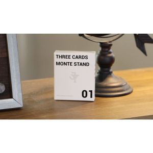 Foto Three Cards Monte Stand BLUE (Gimmicks and Online Instruction) by Jeki Yoo - Trick