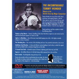 Foto Tommy Wonder at British Close-Up Magic Symposium - DVD